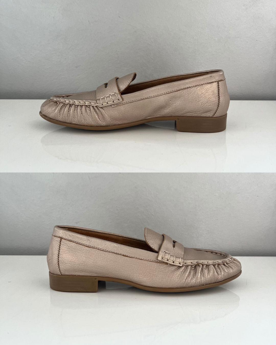 Mocassino Minerva | Champagne