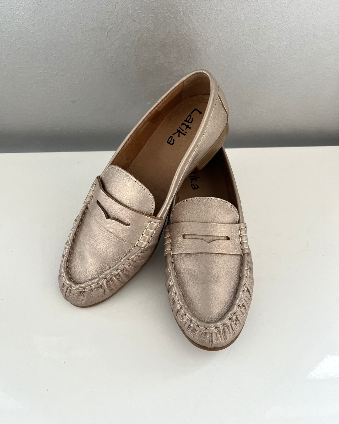 Mocassino Minerva | Champagne
