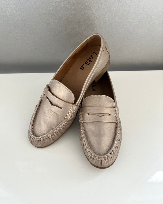 Mocassino Minerva | Champagne