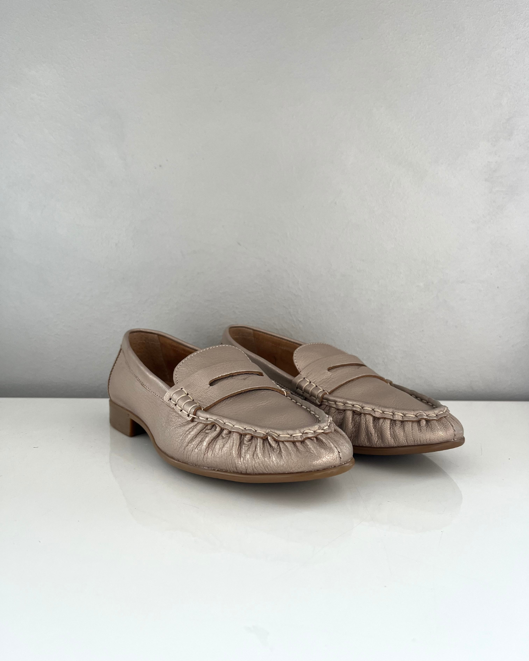 Mocassino Minerva | Champagne
