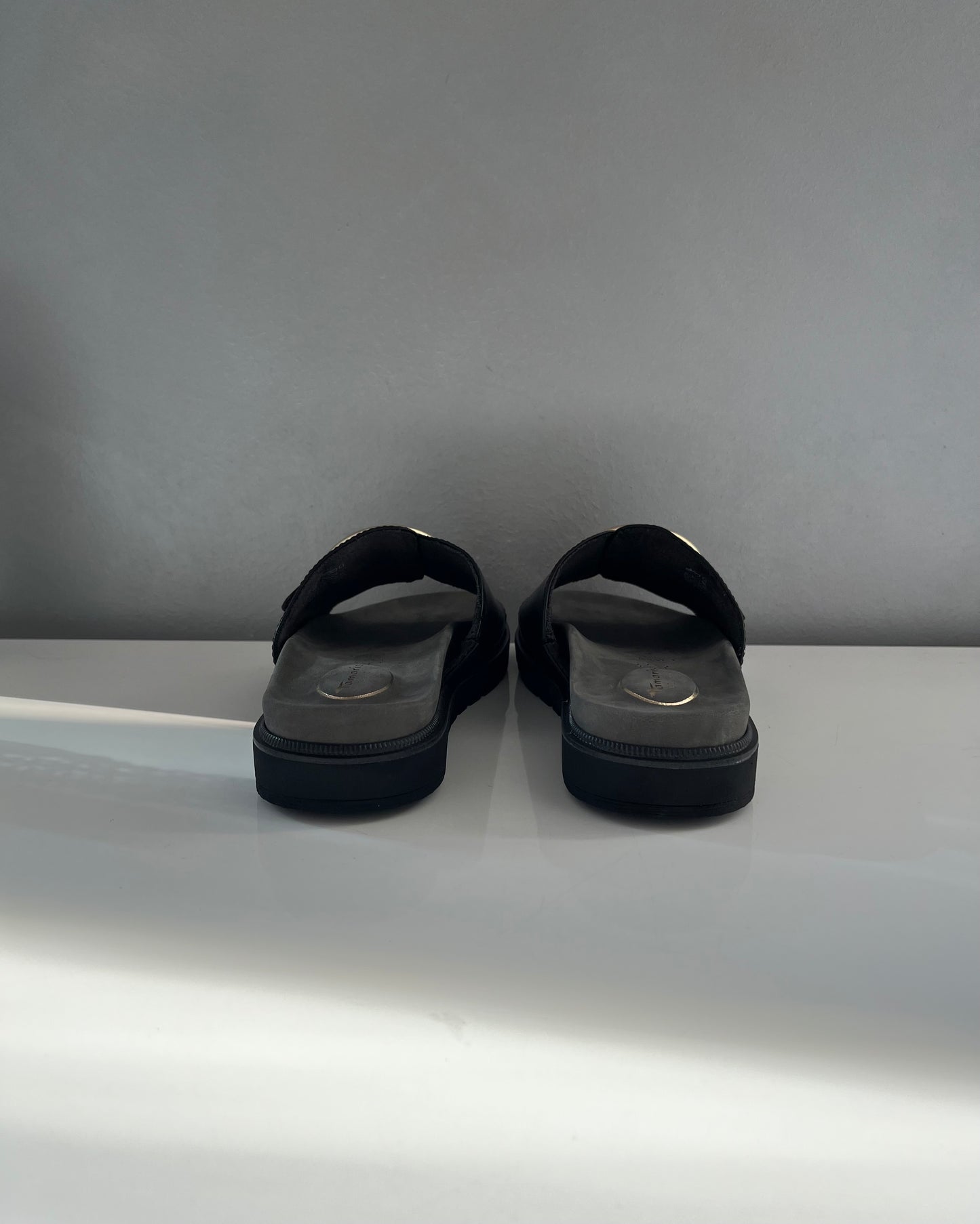 Ciabatta Wide Fit | Nero