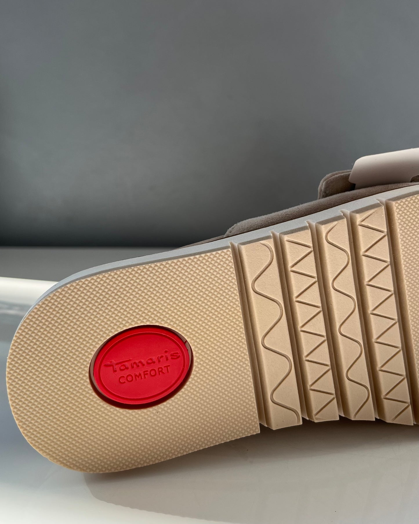 Ciabatta Wide Fit | Beige