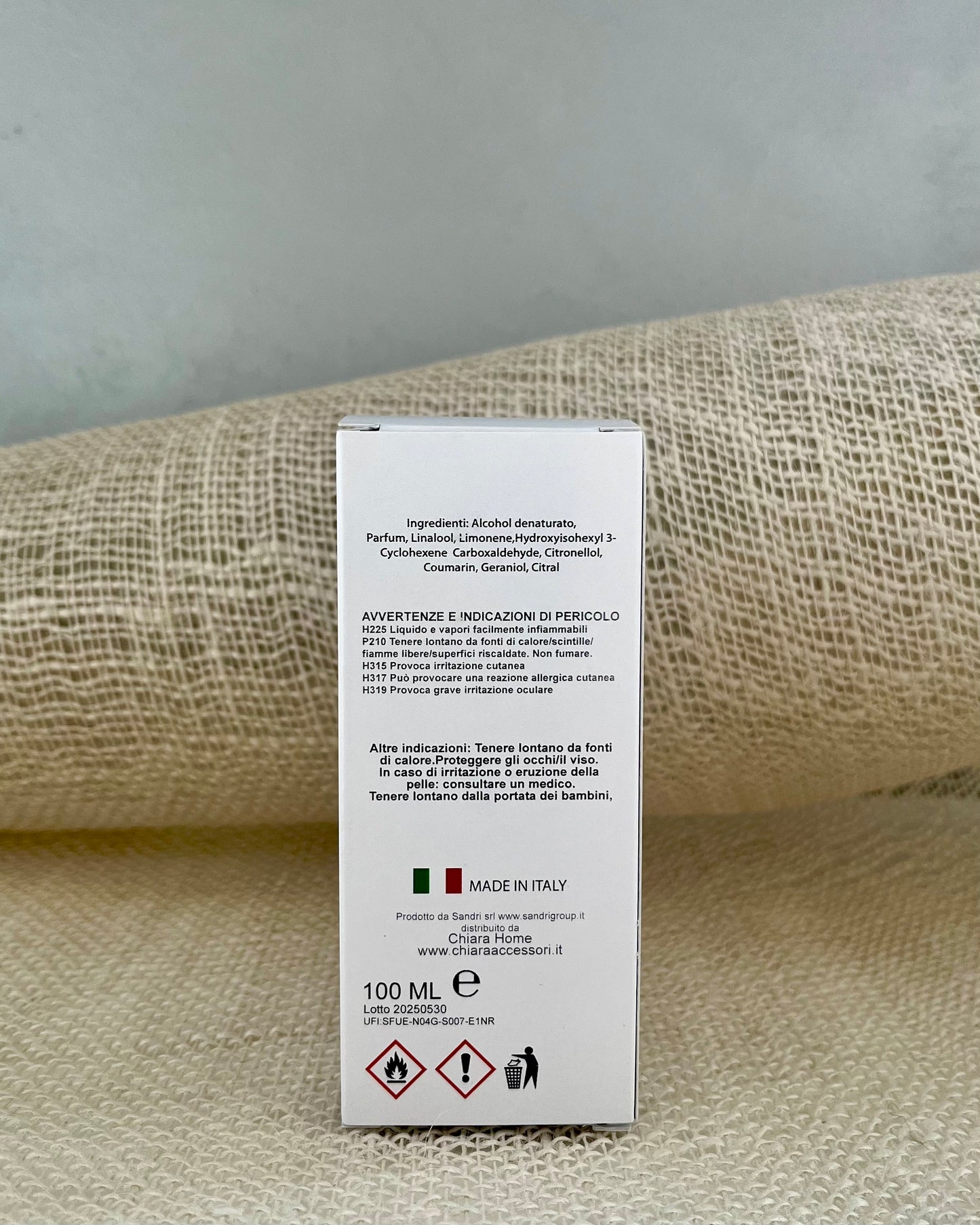 ABBRACCIO | Profumo per Ambienti e Tessuti – 100 ml