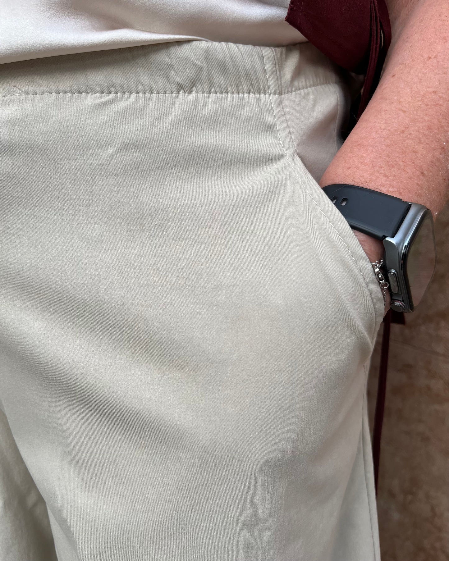 Gonna Pantalone | Beige