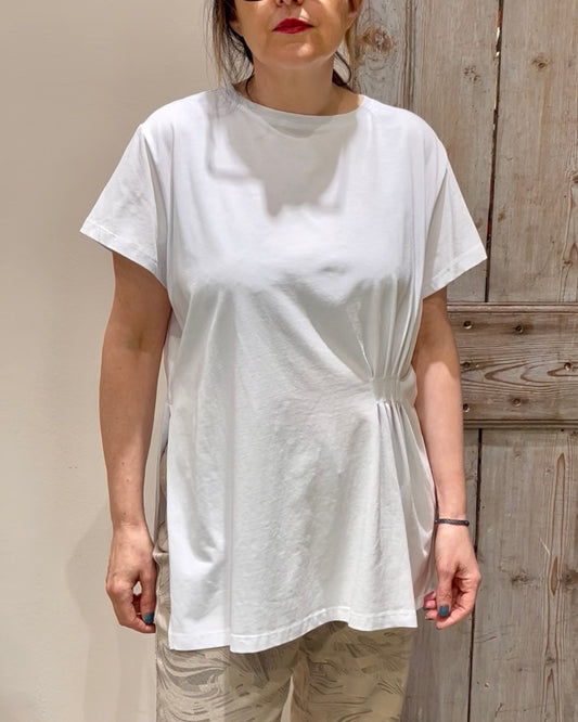 Maglia arricciatura | Bianco