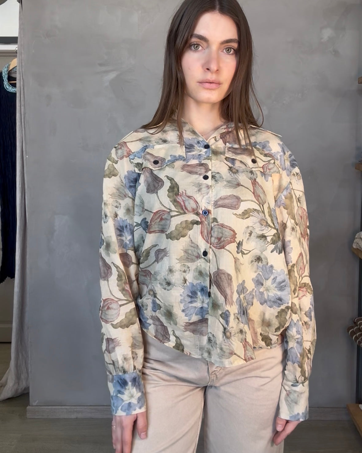 Camicia floreale