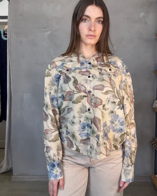 Camicia floreale