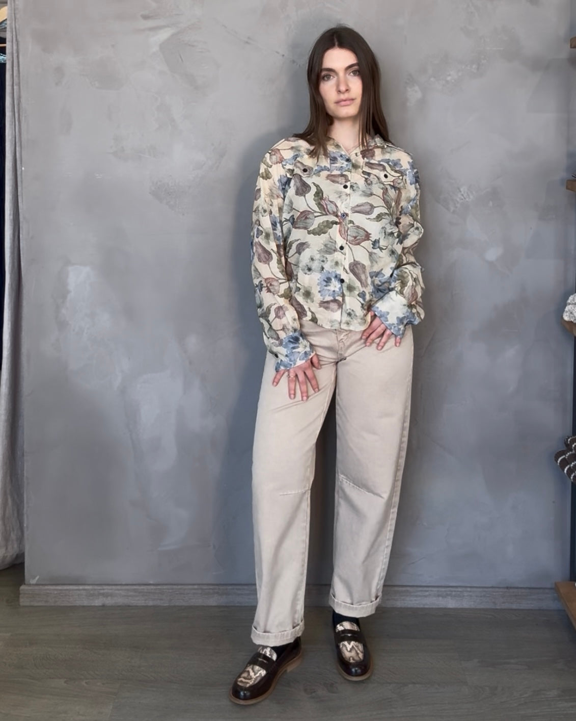 Camicia floreale