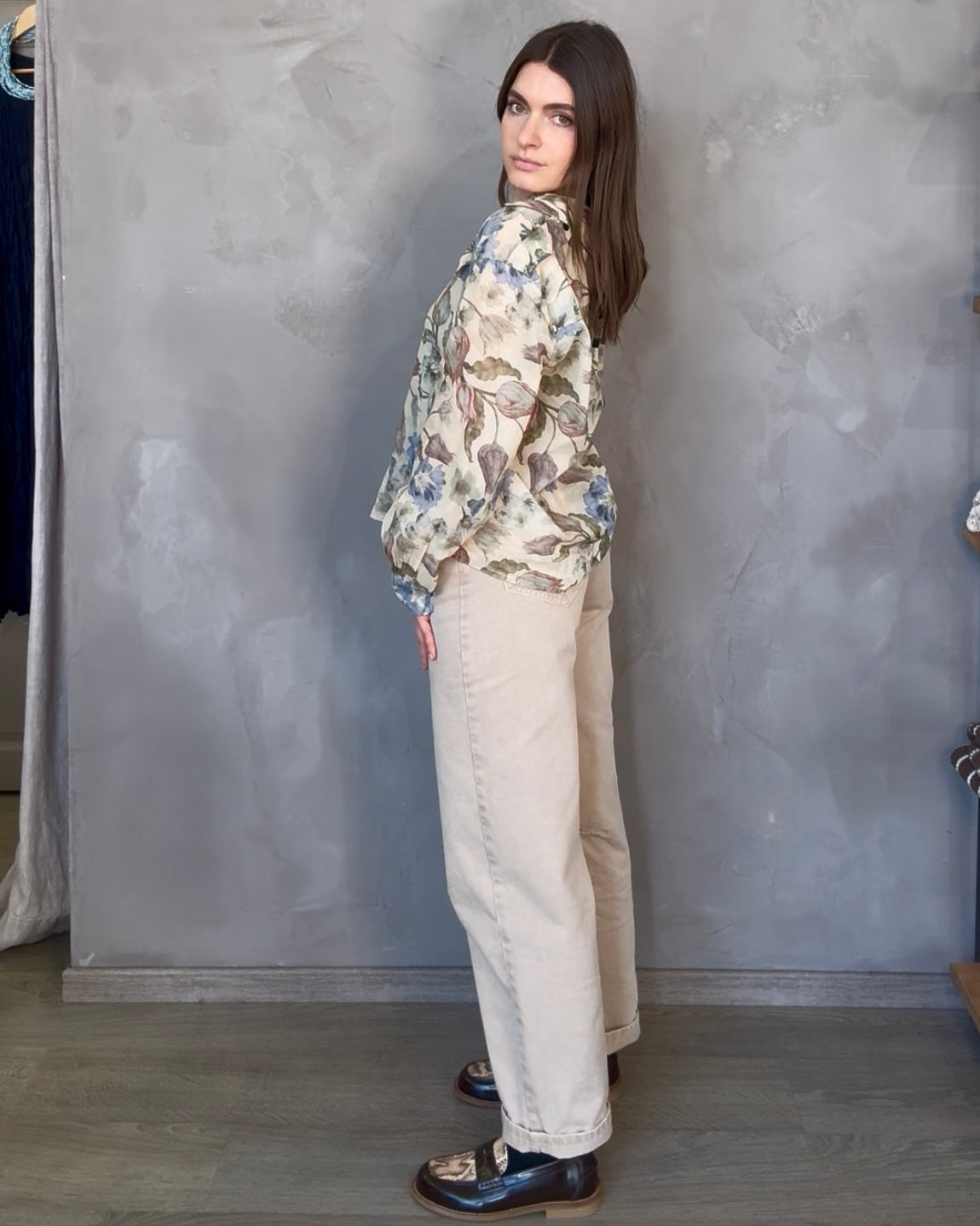Camicia floreale