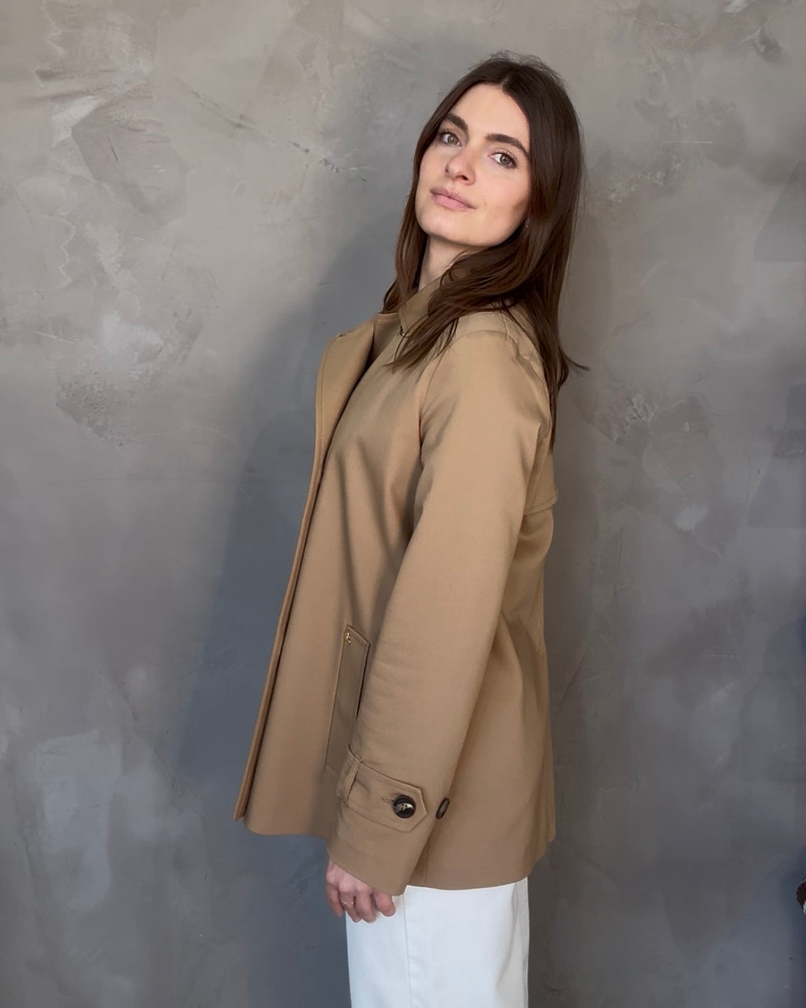 Trench corto | Cammello